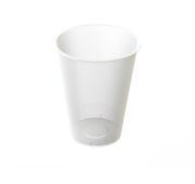 Стакан пластиковый под холодное Bubble Cup 400/375мл d=90мм прозрачный матовый К (25шт/упак) (400шт/кор)