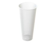 Стакан пластиковый под холодное Bubble Cup 650мл d=90мм прозрачный матовый К (10шт/упак) (200шт/кор)