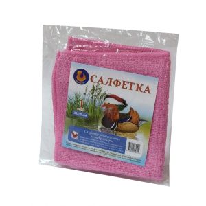 Салфетка из микрофибры МАНДАРИНКА 300х300мм (100шт/кор)