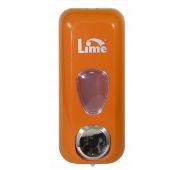 Диспенсер наливной для жидкого мыла 600мл оранжевый LIME (971003)