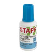 Корректирующая жидкость с кист. штрих  20мл STAFF EVERYDAY (12шт/упак)