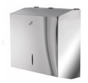 Диспенсер для полотенец LAIMA PROFESSIONAL INOX (Система H3) V-слож. нерж. сталь зеркальный